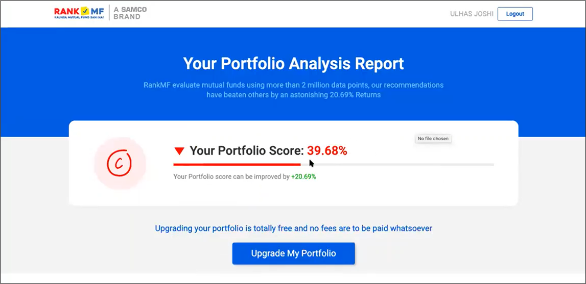 Upgrade My Portfolio